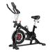 Fafrees Exercise Bike Home Indoor Cycling Stationary Bikes Belt Drive Cardio Workout Machine Upright Bike with Digital Monitor for Home Gym Lose Weight