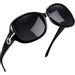 Save £2.03 - Joopin Oversized Polarised Sunglasses for Women, UV400 Protection Large Frame Womens Sunglasses Vintage Fashion Ladies Sunglasses