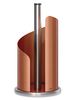 Stardis Kitchen Roll Holder Stainless Steel Matt Coated Diameter 15 cm Roll Holder Matte copper