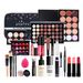 FantasyDay 25 Piece Pro Makeup Gift Set Makeup Bundle Essential Starter Beauty Cosmetic Kit Includes 40 Eyeshadow Palette, 18 Lipstick, 3 Lipgloss, 6 Pressed powder, Lip Balm, 15 Concealer, Mascara