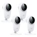 Save £10.50 - Victure Security Camera, WiFi Camera 1080P Indoor IP Smart 2.4G Surveillance Camera with Night Vision 2-Way Audio Motion Detection for Home/Baby/Nanny/Elderly-4pcs