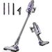 Save £10.00 - Hosome Cordless Vacuum Cleaner 3 in 1 Stick Vacuum 21Kpa Powerful Suction,Handheld Vacuum Cleaner with Wall Mount and HEPA Efficient Cleaning for Floor Carpet Pet Hair Car, Up to 40 Mins Working Time