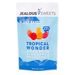 Save 25% - Jealous Sweets Vegan Sweets - Plant Based - Gluten Free - Natural Fruit Flavours - Tropical Wonder - 125g Share Bag