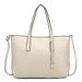 Miss Lulu Women's Tote Bag Large Elegant Shoulder Bag Faux Leather Adjustable Top Handle