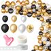 Save 27% - 120PCS Black and Gold Balloons Arch Kit, Balloon Garland Kit Balloon Arch Garland for Wedding Birthday Grad Party