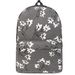 Save 27% - Floral Canvas School Bag for Teenage Girls Boys Travel Bag Bookbag Satchel Classic Laptop Backpack Daypack(Grey Lily)