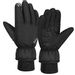 Winter Gloves for Men -20℉ Cold Weather Ski Gloves Windproof Cycling Touchscreen Snowboarding Gloves for Men and Women Cycling Running Climbing Hiking Outdoor Sports