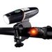 Helian Bike Lights Set Rechargeable USB Cycle Lights Front Bike Light Bicycle Lights-400 Lumens 2200mAh IPX6 Waterproof Intelligent & Automatic Light Dimming with a Power Indicator