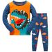 TEDD Boys Pyjamas Dinosaur Nightwear Cotton Toddler Clothes Kids Sleepwear Winter Long Sleeve Christmas Pjs Sets 2 Piece Outfit Xmas Gift