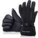MOHOO Ski Gloves Bicycle Gloves Running Gloves Touch Screen Non-slip Waterproof Windproof Sports Winter Wloves(L Size)