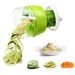 Spiralizer Vegetable Chopper, Fun Life Hand Held 4 in 1 Vegetable Spiralizer Slicer Food Chopper Cutter Zucchini Noodle & Veggie Pasta & Spaghetti Maker for Low Carb/Paleo/Gluten