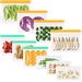CISHANJIA Reusable Freezer Bags,10 pcs BPA Free Reusable Food Storage Bags Ziplock Snack Sandwich Bags Lunch Bags,Leakproof and Eco-Friendly Food Bags for Fruits,Lunch,Travel and Kitchen Organization