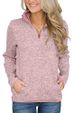 Yidarton Womens Casual Long Sleeve Stand Collar Sweatshirt Pollover Jumper Tops with Pockets