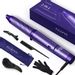 Save 22% - Hair Straightener and Curler for Women, ELLESYE 2 in 1 Professional Ceramic Flat Iron and Curling Wand - BALLET, 14 Adjustable Temperature, 15S Faster Heating-up with Negative Ions, Purple