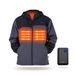 Heated Jacket, IUREK ZD962 Electric Heated Coat for Men Women with 10000mAh Battery Pack, 3 Heating Levels, Water Wind Resistant Heating Body Warmer for Winter Outdoor Camping Hiking Hunting