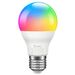Govee LED Light Bulb Dimmable, Music Sync RGB Color Changing Light Bulbs E27 7W 60W Equivalent, Multicolor Decorative No Hub Required Smart LED Bulbs with APP for Party Home (Don't Support WiFi/Alexa)