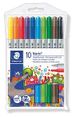 Staedtler Noris Club Double Ended Fibre Tips (Pack of 10) 320NWP10