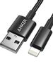 Save 22% - Anker iPhone Charger Cable - Apple MFi Certified 6ft/1.8m Lightning Cable Premium Nylon Apple Charger Fast Charging Cable with Lifetime Warranty for iPhone 11 Pro X XS XR 6 7 8, New AirPods, and More