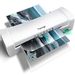 Toyuugo Laminator Machine, Portable A4 Thermal Laminating Machine with Hot and Cold Settings, ABS Button Fast Warm-up and No Bubbles for Home Office School (Including 15 Pouches)