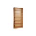 Argos Home Maine 5 Shelf Wide Deep Bookcase - Beech Effect