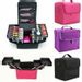 Large Beauty Make Up Nail Tech Cosmetic Box Artist Vanity Case Storage Bag Salon