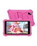 Jettom Kids Tablet 7 Inch, Android Tablet for Toddler, Wifi, IPS HD Display, Dual Cameras, 32GB ROM/1GB RAM, Kids Education Tablets with Handheld Kids-Proof Case, Pink