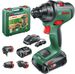 Bosch DIY tools 06039B5075 Bosch Cordless AdvancedDrill 18 (2X Batteries, 18 Volt System, 3 Drill attachments, in a Carrying case)
