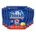 Save £5.51 - Finish All-in-One Max Dishwasher Tablets, LEMON, Multipack of 6 x 25, Total 150 Tablets