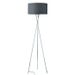 Argos Home Tripod Floor Lamp - Chrome & Grey