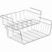 Wilko Chrome Shelf Storage Basket 2 Pk