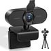 Save 60% - P&U Webcam with Microphone,1080P Webcam HD Streaming Webcam for PC,Laptop,MAC,Plug and Play USB webcam for Youtube,Skype Video Calling, Studying, Conference, Gaming with Rotatable Clip
