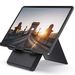 Save 23% - Lamicall Tablet Stand, Adjustable Tablet Holder - Foldable Desktop Stand Dock Compatible with New iPad 2020 Pro 9.7, 10.5, 12.9, iPad Air mini 2 3 4, Switch, Samsung Tab, other Tablets -Black