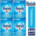 Save £11.00 - 4 x Finish Powerball Classic Dishwasher Tablets Pack Of 110 (Total 440 Tablets)