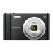 Save £15.01 - Sony DSCW800B.CEH Digital Compact Camera (20.1 MP, 5x Zoom, 2.7 LCD, 720p HD, 26 mm Sony G Lens) - Black