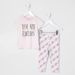HALF PRICE! Mini girls pink ruffle t-shirt legging set