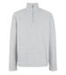 Save 30% - Grey Fleece Zip Neck Long Sleeve Sweatshirt