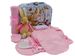 New Baby Girl Gift – Peter Rabbit Keepsake Box with 5-Piece Layette Clothing Set, Flopsy Bunny Rattle and Newborn Gifts