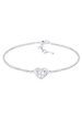 Elli Women's 925 Sterling Silver Heart Tree of Life Bracelet