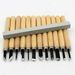 12 Wood Carving Knife Chisel Kit Woodworking Whittling Cutter Chip Hand Tool Cut