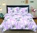 Luxury Flamingo Duvet Quilt Cover Bedding Set | Reversible Design | Comfortable Soft Poly Cotton Bed Linen | Machine Washable (Pink, King)