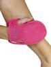 Save 21% - Exfoliating Body Scrub Exfoliator Glove - Eraser Mitt Loofah Dry Dead Flakey Skin Tan Remover Cleansing Gloves for Bath Sponge Shower Spa Body Brush Soap Wash Exfoliate Arms Legs Face Cloth (Pink)