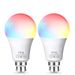Save 41% - Alexa WiFi Smart Light Bulbs B22 Bayonet, Fitop 10W 1000LM (90W Equivalent) Dimmable Warm/Cool and Colour Changing Light Bulb, Works with Alexa, Google Home, Control by APP, No Hub Required 2 Pack