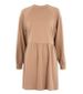 Save 48% - Camel Puff Sleeve Sweatshirt Smock Dress