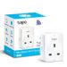 Save 38% - TP-Link Tapo Smart Plug Wi-Fi Outlet, Works with Amazon Alexa (Echo and Echo Dot), Google Home, Wireless Smart Socket, Remote Control Timer Switch, Device Sharing, No Hub Required (Tapo P100)