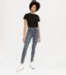 Dark Grey Mid Rise India Super Skinny Jeans