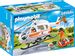 Playmobil 70048 City Life Hospital Emergency Helicopter with Landing Pad