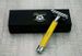 Butterfly Safety Razor & 10 Double Edge Blades Classic Shaving Vintage, Yelllow