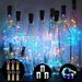 Bottle Lights with Cork, Fairy Lights Cork Silver Wire Lamp, 20 LED 6 Pack Battery Operated Wine String Light for DIY Party Decor Christmas Halloween Wedding Table Décor(Multicolor+ Extra 9 Battery)