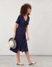 Joules Womens Jessica Short Sleeve Dress With Patch Pockets - French Navy