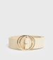 Off White Double Circle Buckle Belt